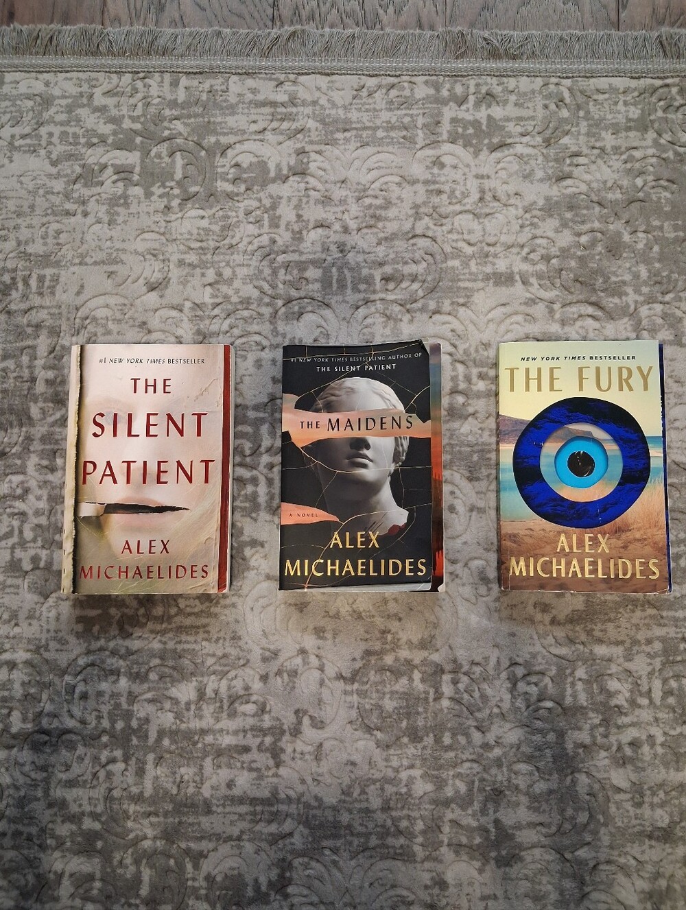Bundle Of 3 Novels By Alex Michaelides